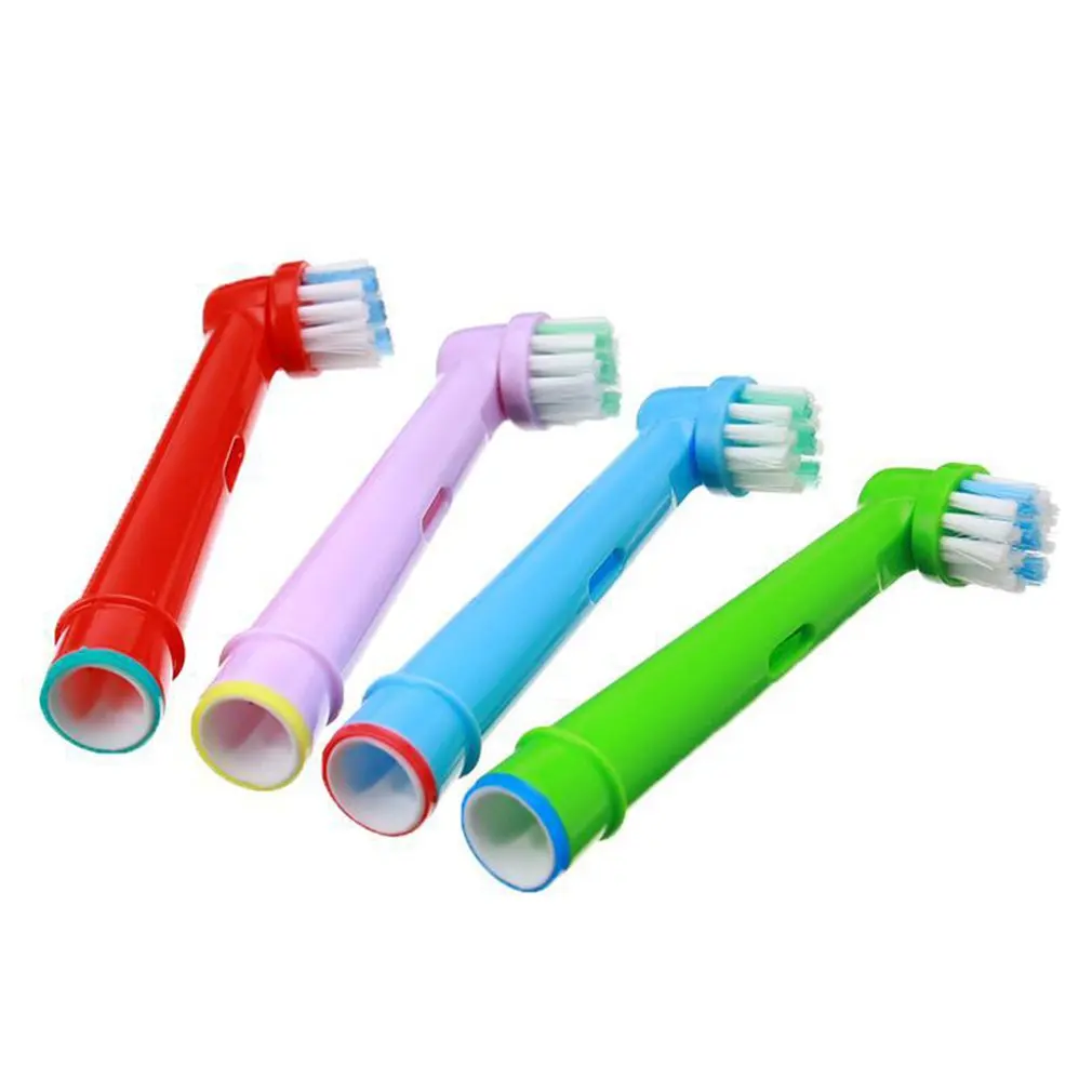 4 Trẻ Em Điện Trẻ Em Đầu Bàn Chải Đánh Răng Cho Răng Miệng B EB-10A Bàn Chải Đánh Răng Thay Thế Đầu Bàn Chải Vệ Sinh Răng Miệng Sạch Đầu Bàn Chải