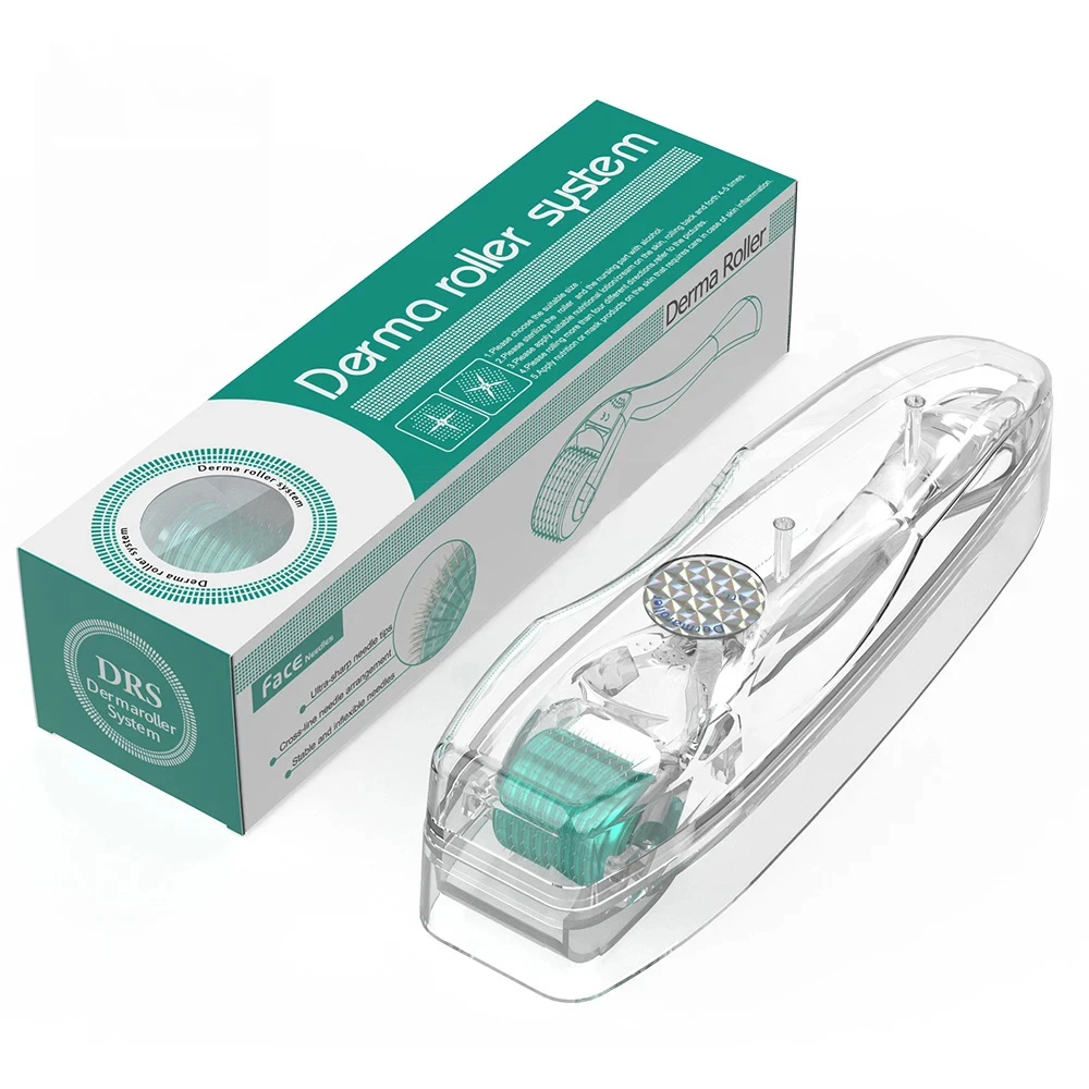 DRS 192 Derma Roller Microneedling Face Roller Skin Care Tool Hair  Beard Growth for Women and Men Includes Free Storage Case