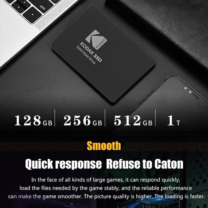 Kodak X120 PRO SSD Drive HDD 2.5 Hard Disk SSD 120GB 1TB 512GB 128GB 256GB HD SATA Disk disco rigido interno per Computer portatile
