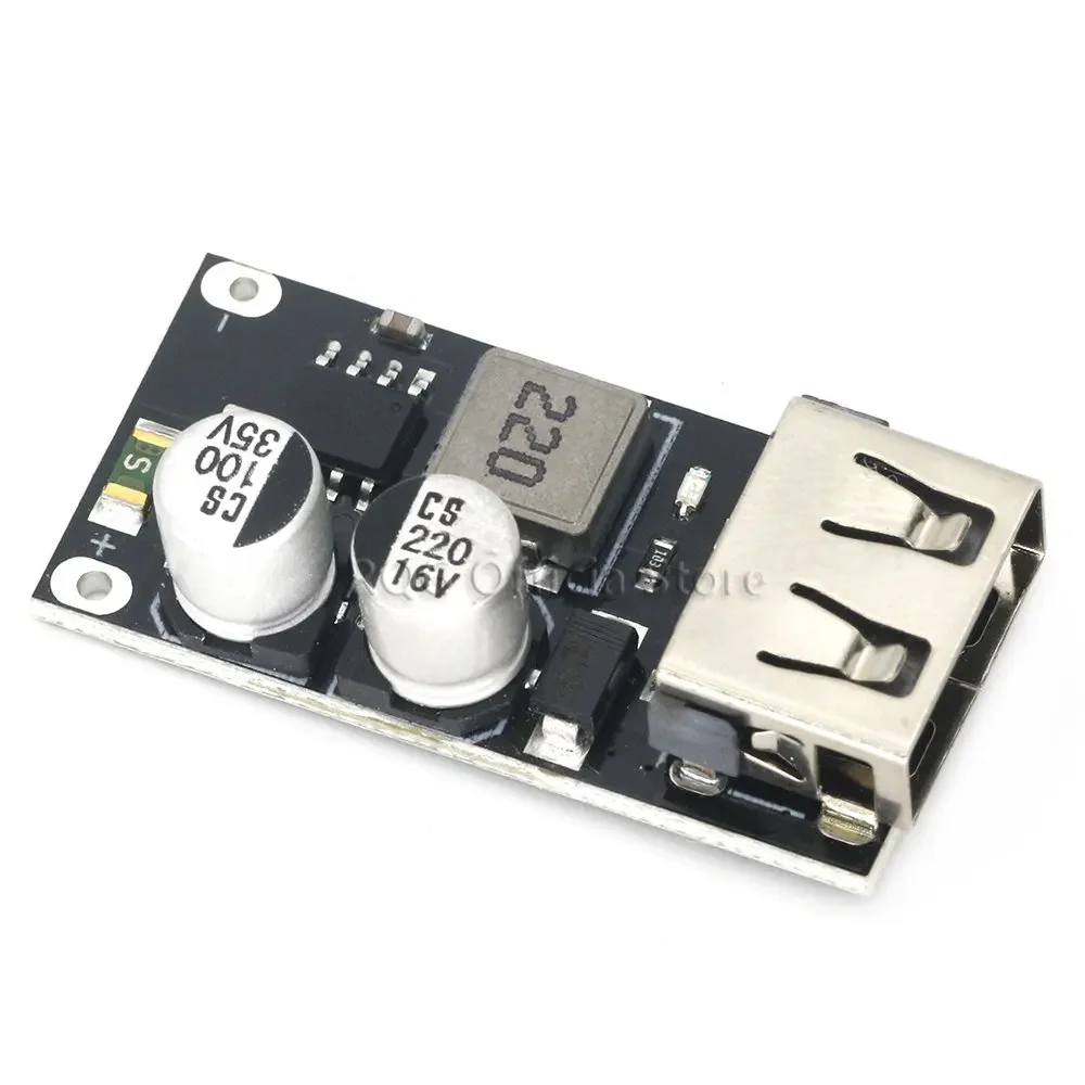 QC3.0 QC2.0 USB DC-DC Buck Chuyển Đổi Sạc Chức Module 6-32V 9V 12V 24V để Nhanh Chóng Sạc Nhanh Bảng Mạch 3V 5V 12V