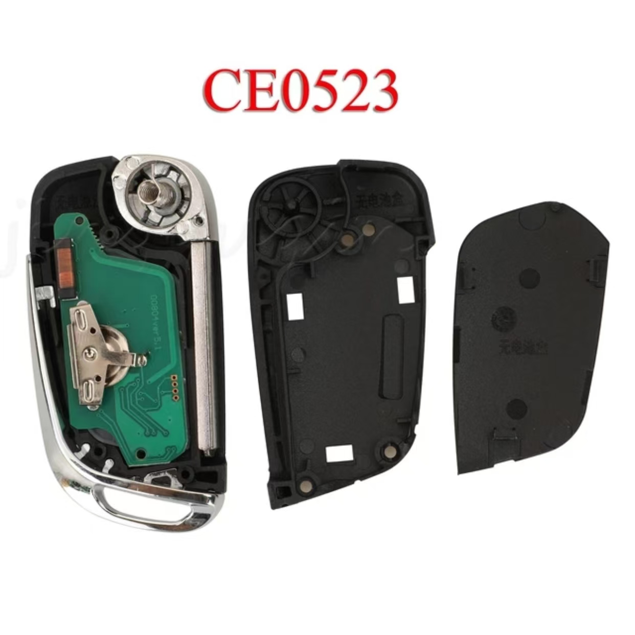 Jingxin-車のキー,車のキー,ask,fsk,433mhz,id46,プジョー207, 308, 307, 407, 607, 807,citroen c2,c3,c4 ce,0523カーキー