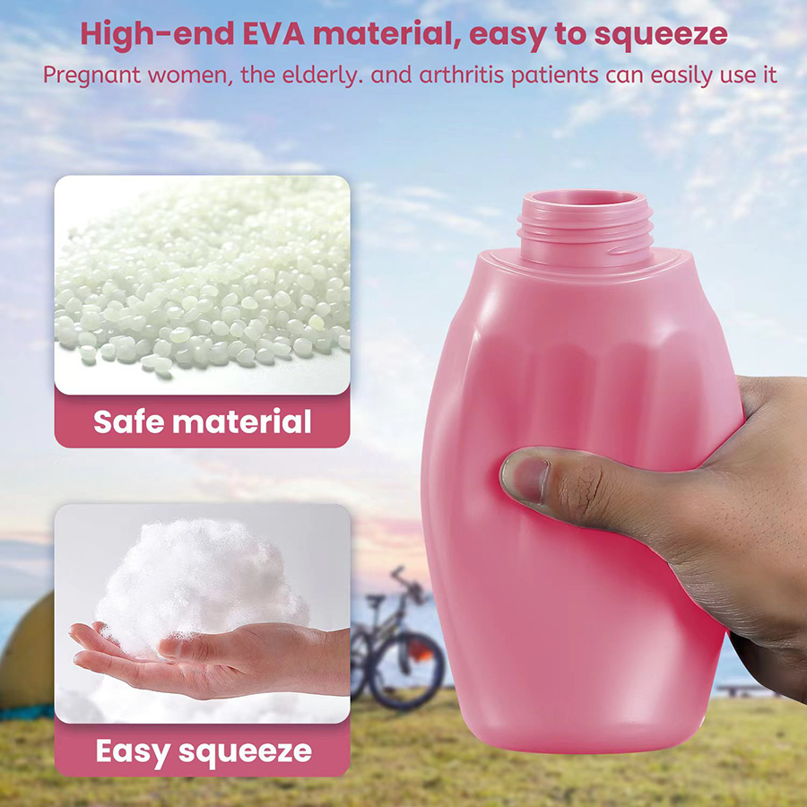 Spray de bidê portátil e limpeza de viagem, garrafa de limpeza pós-natal para cuidados pessoais, suprimentos de limpeza para bebês