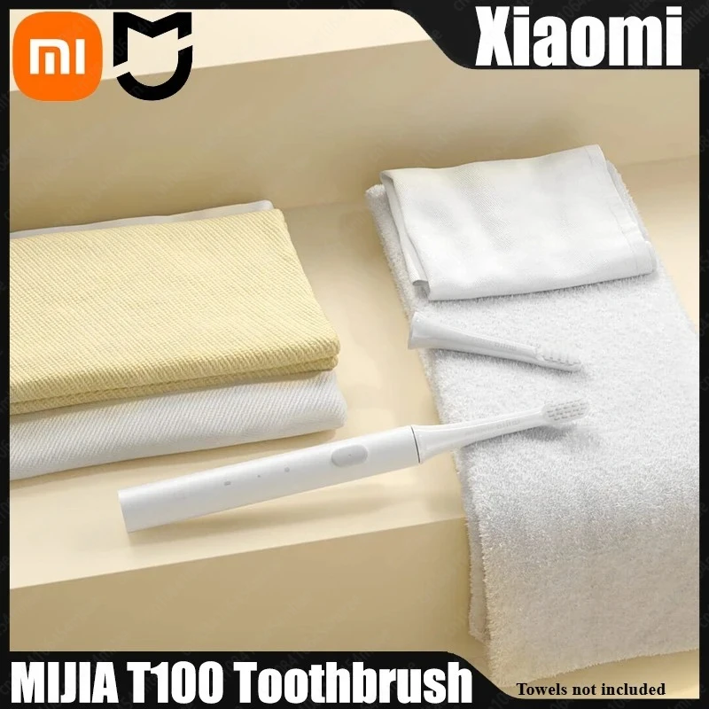 XIAOMI MIJIA brosse à dents électrique sonique T100 ménage adulte Couple garçons et filles enfants Rechargeable lavage complet du corps