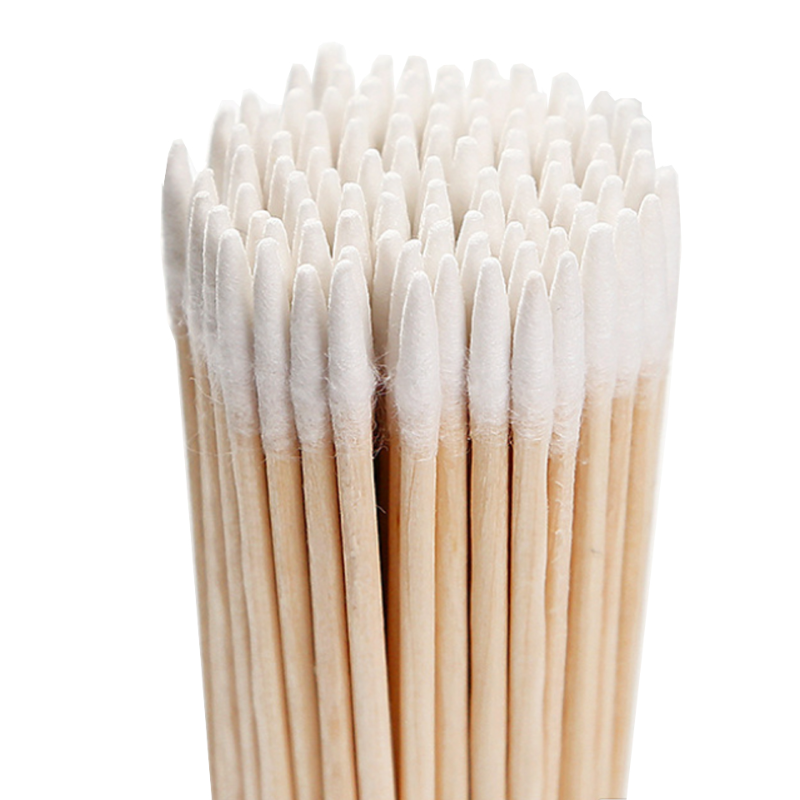 500 ชิ้น/ล็อตไม้ Cotton Buds เคล็ดลับทิ้ง Micro Cotton Swabs แต่งหน้าหูทําความสะอาด Sticks เครื่องสําอางค์เล็บ Eyelash Extension เครื่องมือ