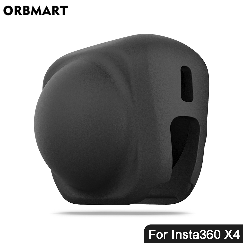 Силиконовая крышка объектива для Insta360 X5 X4, пылезащитная изогнутая защитная мягкая пленка для Insta360 X4 X5, аксессуары