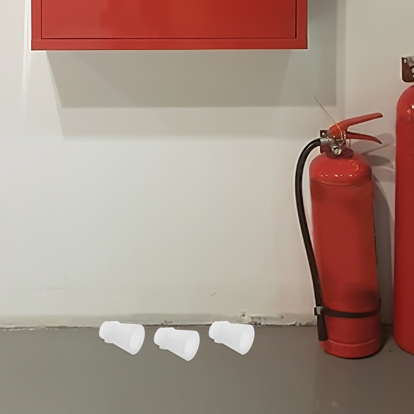 50 ชิ้นอุปกรณ์ดับเพลิงหัวฉีดท่อปากกว้างชิ้นส่วนแบบพกพาเปลี่ยนหัวฉีดพลาสติก