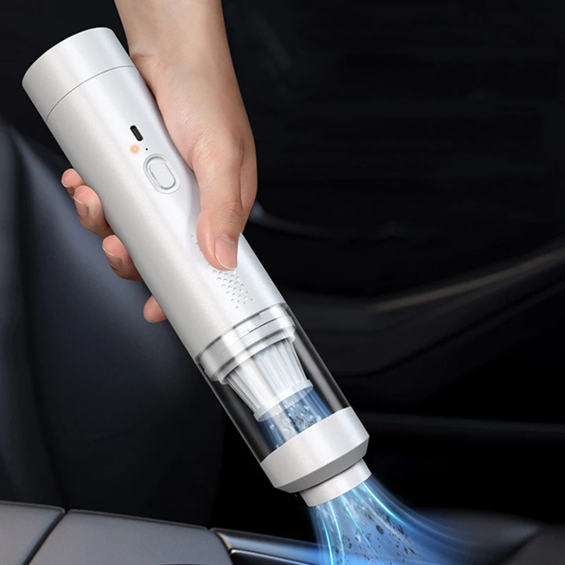 Xiaomi Youpin-aspiradora portátil para coche, Mini aspiradora inalámbrica de mano, gran succión, potente para máquina de limpieza de electrodomésticos, nuevo