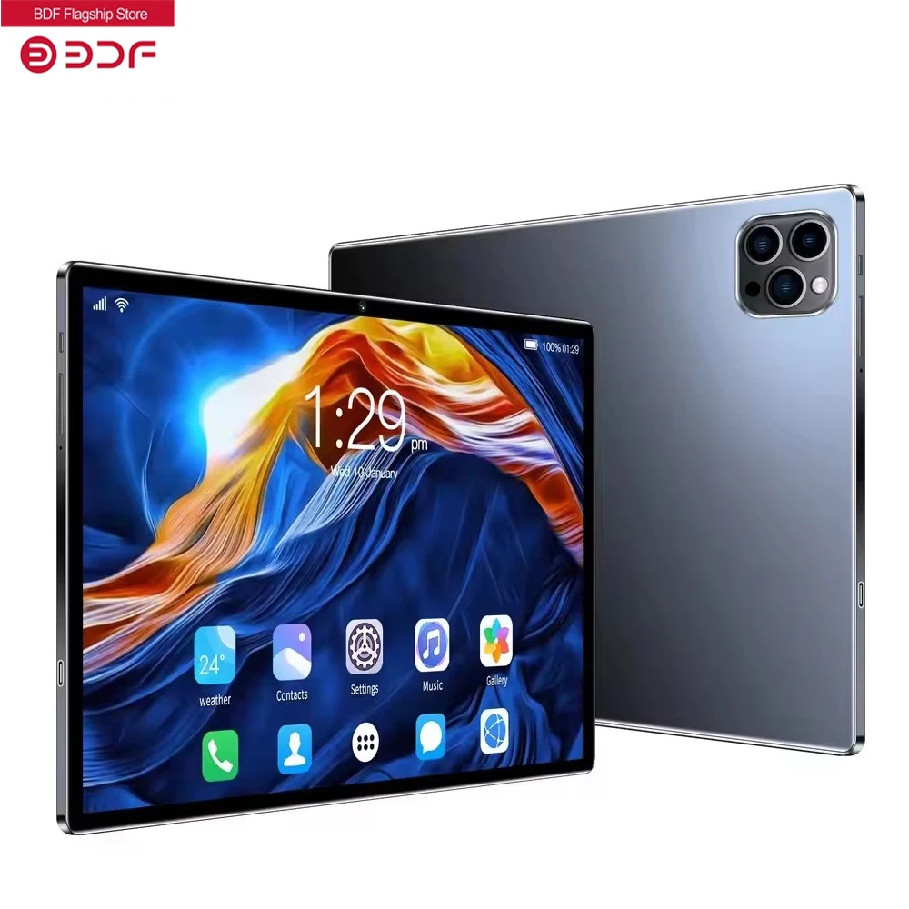10.1 Inch Tablet  Android 13 Octa Core 4GB RAM 64GB ROM IPS Screen 5000MAH Battery GMS 3G Networ Wi-Fi 1TB Expand