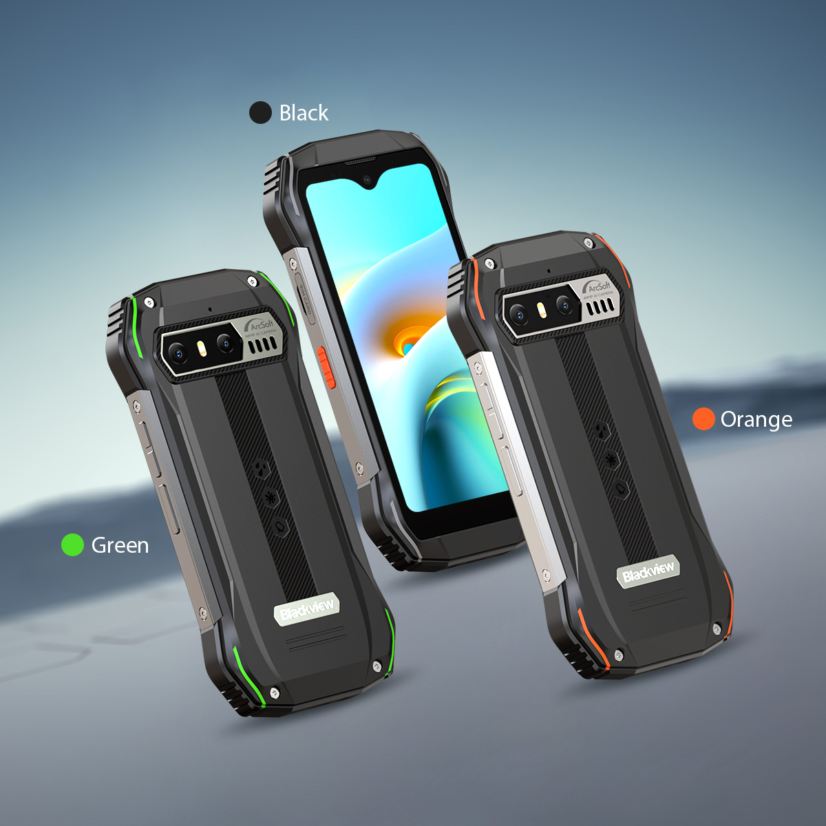 Blackview N6000 Mini teléfono inteligente resistente al agua 16GB 256GB pantalla de 4,3 pulgadas Android 13 NFC teléfono móvil 48MP cámara Helio G99 Octa Core