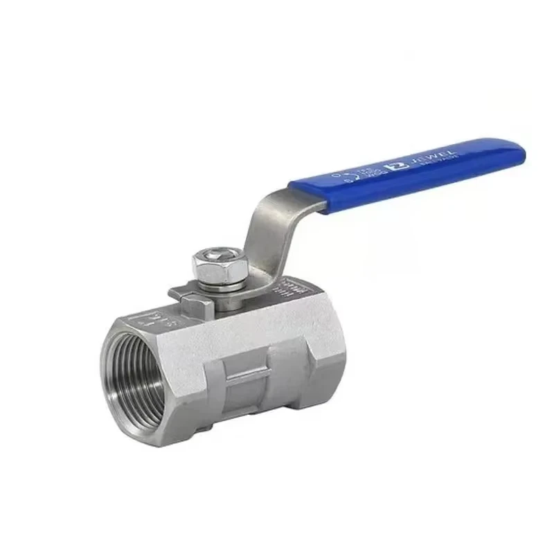 Válvula de esfera de aço inoxidável 1/4 "3/8" 1/2 "3/4" 1 "1-1/4" 1-1/2 "válvula bsp fêmea com válvulas de rosca de alça de vinil