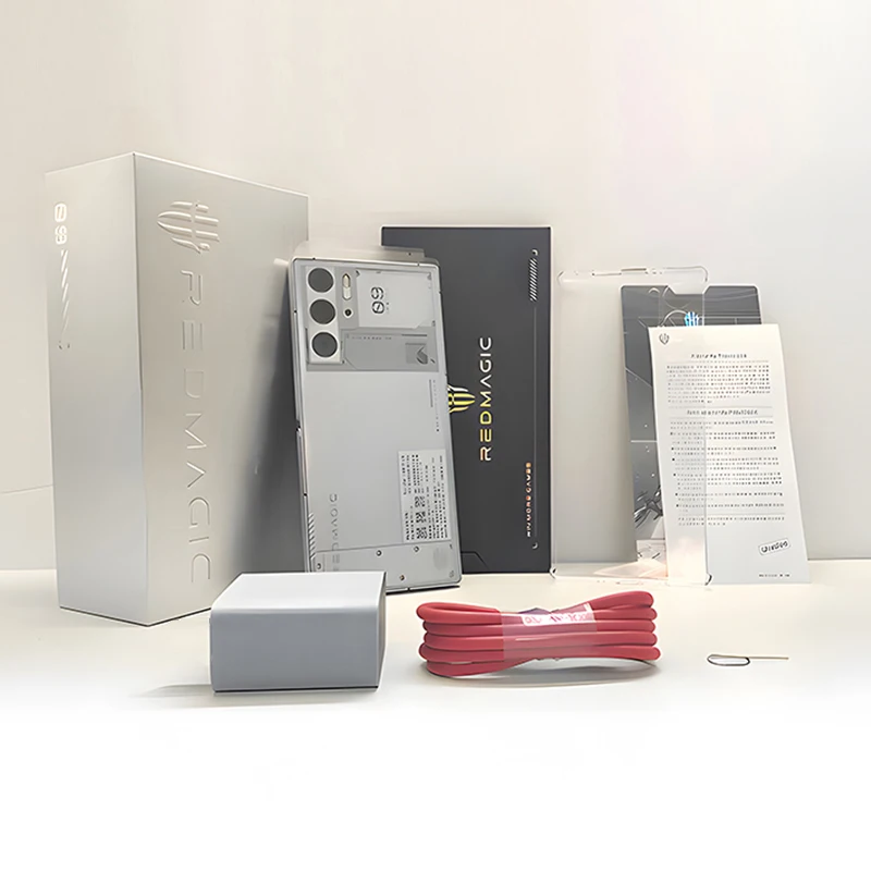 Téléphone RedMagic 9 Pro 5G, version globale, 6.8 ", téléphone de jeu, Snapdragon 8, Isabel 3, 6500mAh, charge 80W, 50MP, NDavid