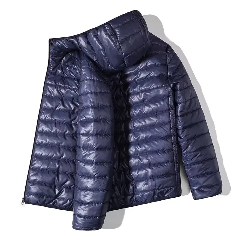 Lightweight new down and cotton jacket men's stand up collar short style fashionable and versatile multi-color selection lightwe
