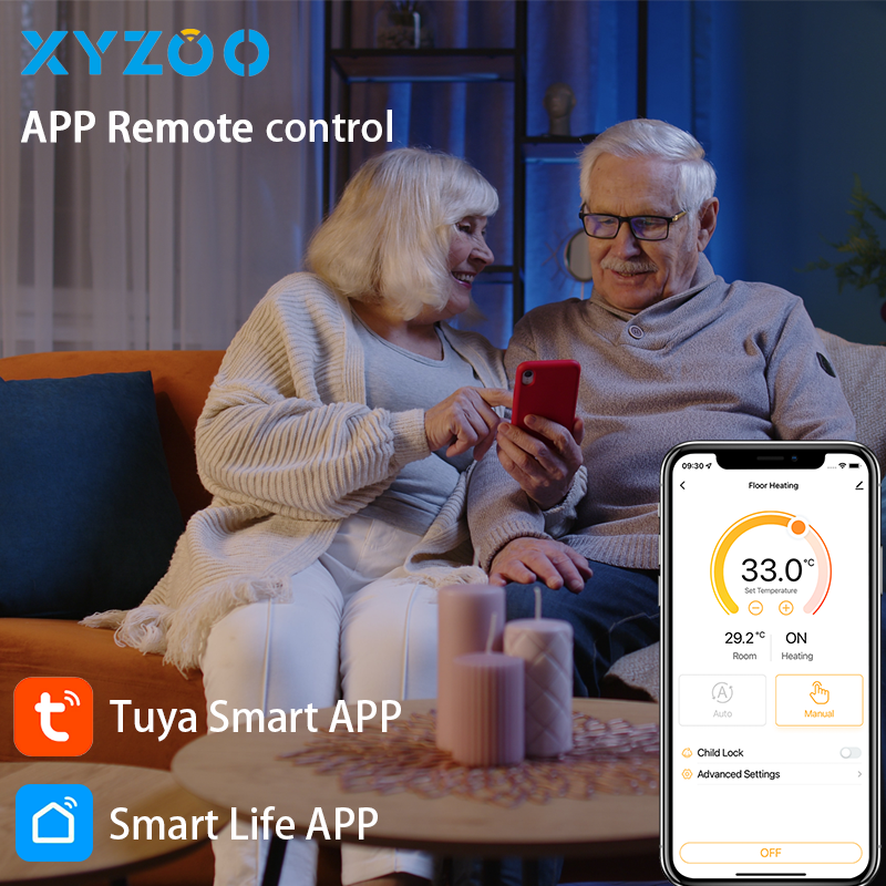 WiFi Thermostat Tuya Smart Home Temperaturregler Kessel/Elektrische/Bodenwasser Heizung Temperatur Controller Alice Alexa Google