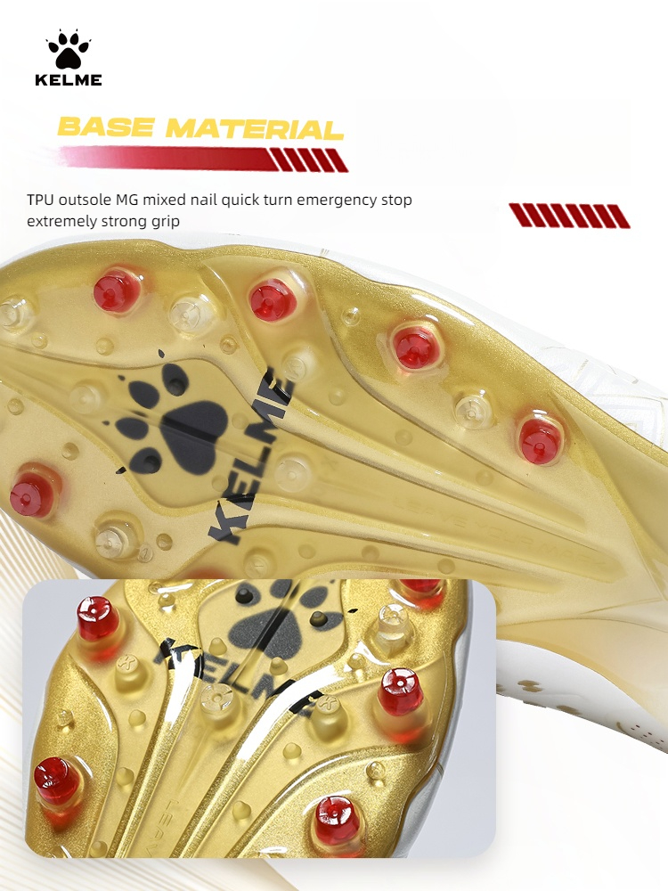 Kelme Fußballschuhe Herren Mg Fußballschuhe Professionelle Wettbewerb Kunstrasen Training Erwachsene Sportschuhe