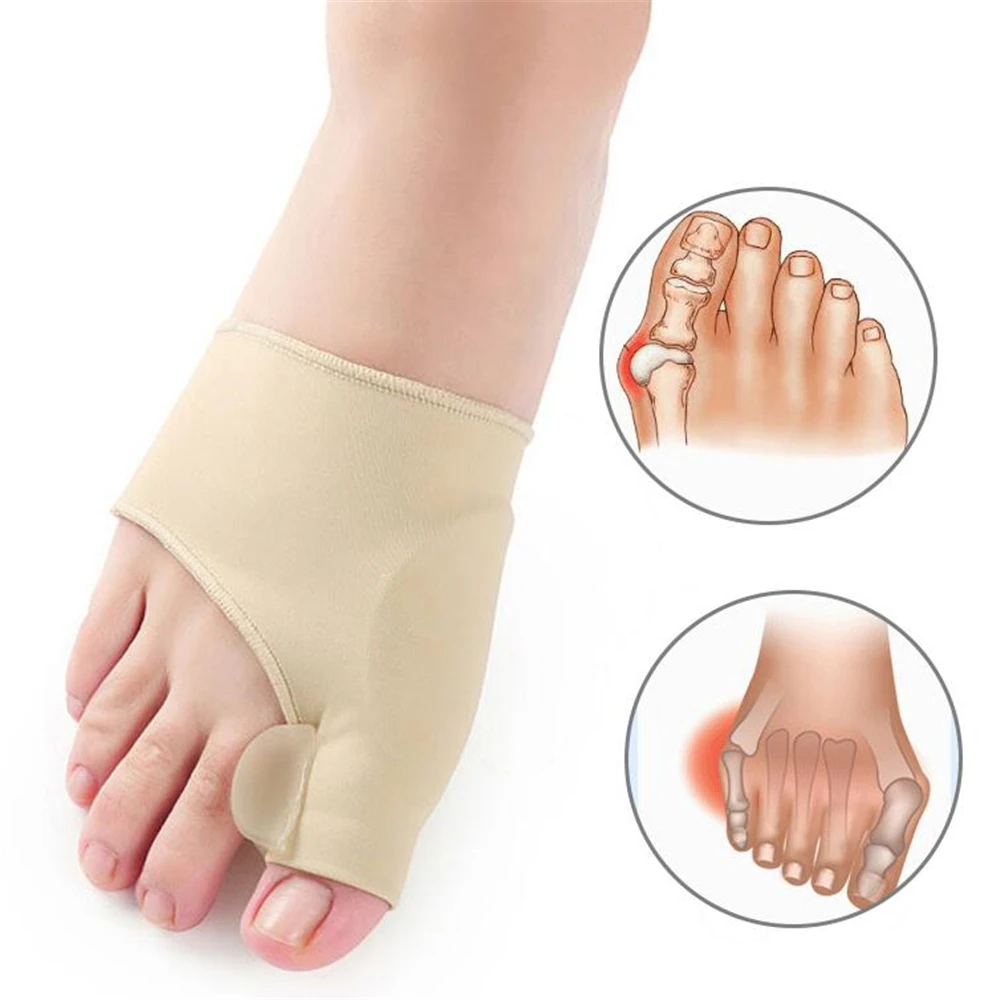 1 para Separator palców stopy palucha koślawego korektor Bunion palec młotowaty prostownica ból stóp ulga ortopedyczne narzędzia do Pedicure pielęgnacja stóp