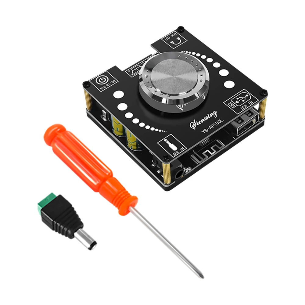 YS-AP100L stereo Bluetooth digitale versterker 100 W + 100 W subwoofer AUX USB geluidskaart ingang 3.5mm actieve luidspreker uitgang