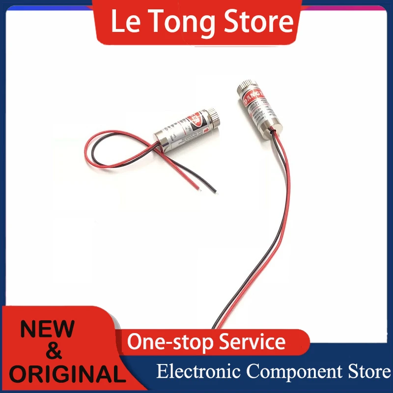 USB-Adapter 650nm 100mw rotes Laserdioden modul fokus sierbarer Punkt linien querstrahl 12*35mm