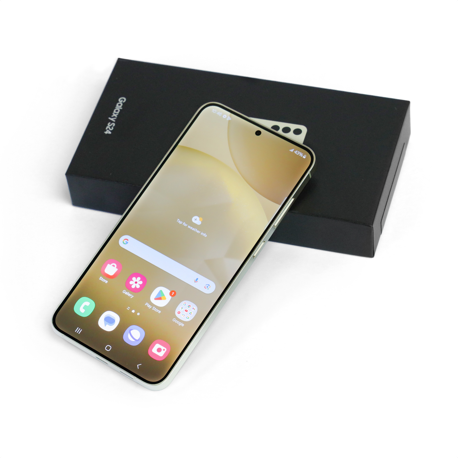 Samsung-Galaxy S24 Syndragon 8 Gen 3 Smartphone Android 14, 6,2Hz Dynamic LTPO AMOLED snfc, 8GB RAM, Original