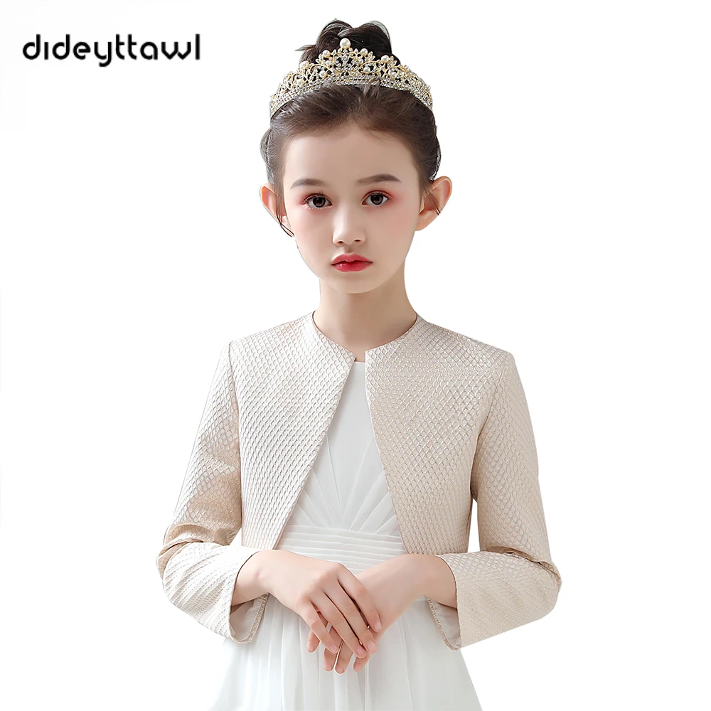 Dideyttawl 맞춤형 겨울 긴팔 소녀 코트, 따뜻한 소녀 숄, 원피스 파티 겉옷 코트, 원피스