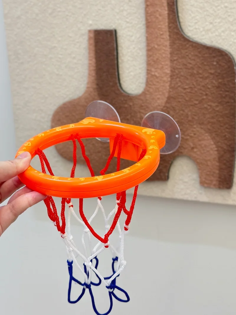 Bath Toys -mini Bathtub Basketball Hoop, Suction Cup Basketball Hoop & Balls Set, Halloween/Christmas