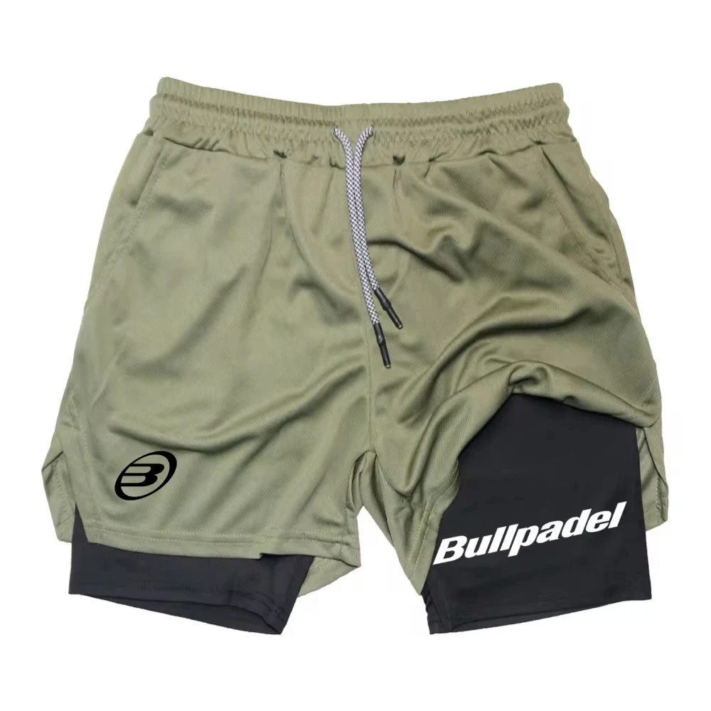 新しいメンズ Padel スポーツショーツ夏の男性通気性テニスショーツ速乾性バドミントンズボン屋外ランニングスポーツウェア