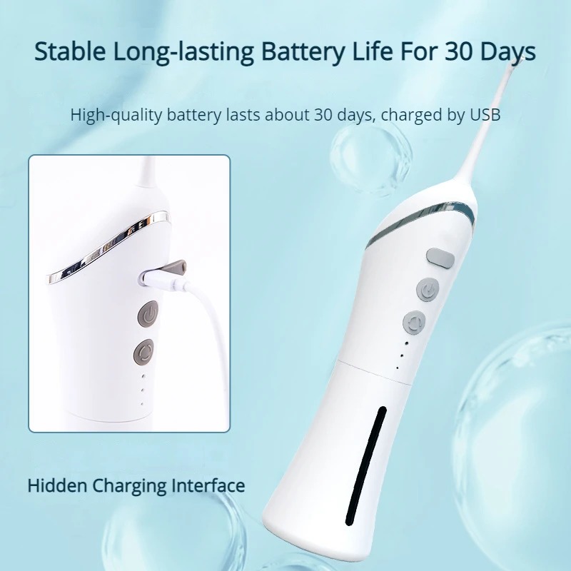 YOUPIN XIAOMI Dental Water Jet Flosser ไฟฟ้า Irrigator ปาก 3 โหมดน้ํายาบ้วนปากปากปากเครื่องซักผ้าสําหรับทําความสะอาดฟันเครื่องมือ