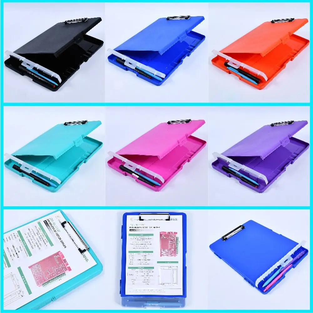 Papel de prueba de documentos, suministros, almohadilla de escritura, carpetas de archivos de documentos, Portapapeles de almacenamiento, caja de archivo, Portapapeles de escritura
