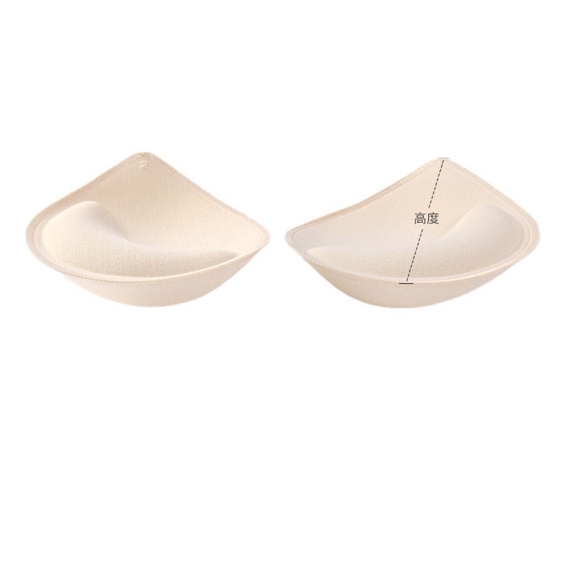 3/5/6cm de espessura push up sutiã almofadas inserções roupa interior feminina elevador de mama respirável esponja acolchoada sutiã forro maiô sutiã inserção
