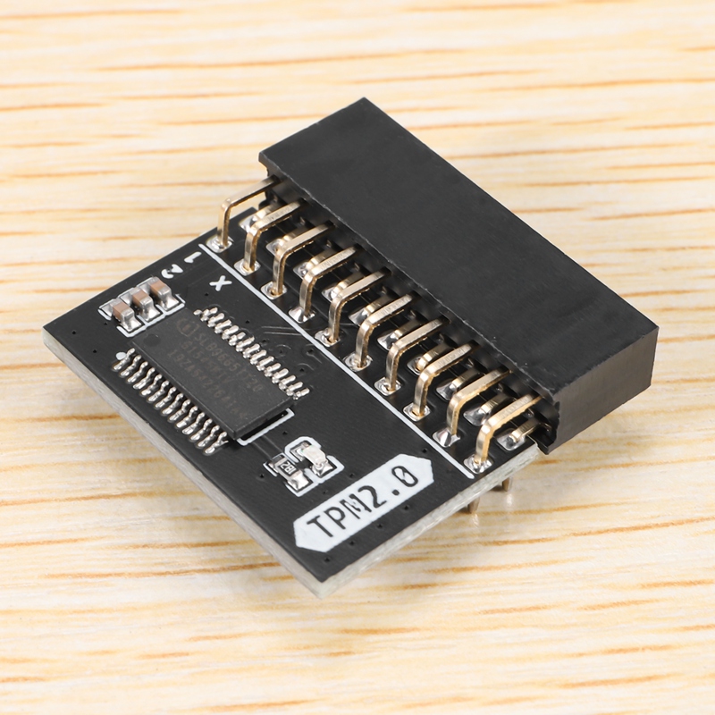 Módulo de proteção lpc 20pin para asus TPM-L r2.0/gigabyte GC-TPM2.0 módulo de plataforma de confiança compatível 20 pinos 20-1 l2p7