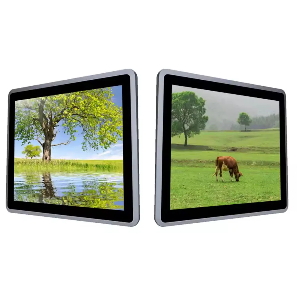 Partaker 17-Zoll-Industrie-Panel-PC IP65, Intel i7-10810U/i5-10310U/J6412, TPM2.0, RS232, DDR4, Dual LAN, Touchscreen-Computer