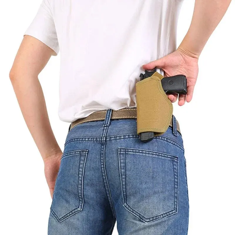Coldre tático com cinto Clip, escondido Carry, arma escondida, Airsoft, caça