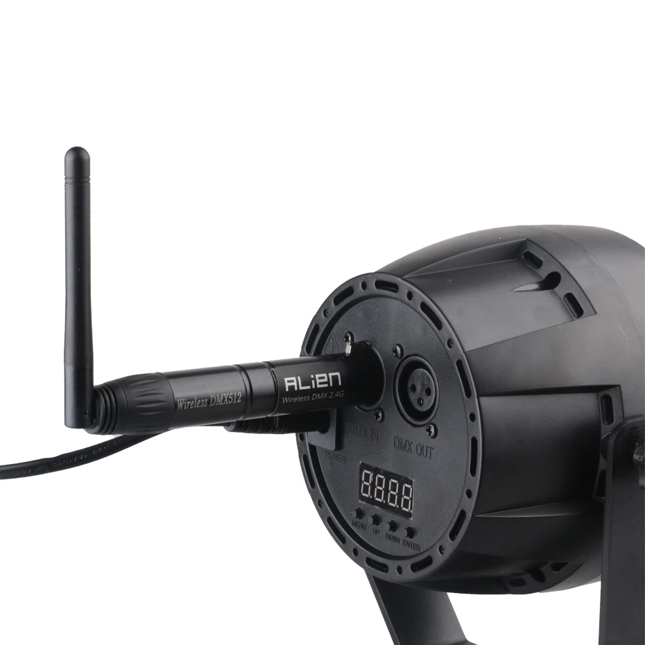 ALIEN DMX512 controlador inalámbrico receptor transmisor 2,4G ISM Di comunicación distancia 300m para escenario Par DJ Disco Bar luces