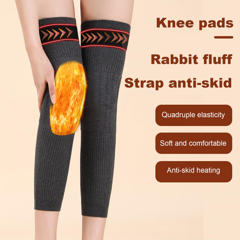 1 paar Winter Kniewarmers Kniebescherming Warmtebehoud Fietsen Kniebeschermers Ouderen Pepople Artritis Preventie Knieën Kussens