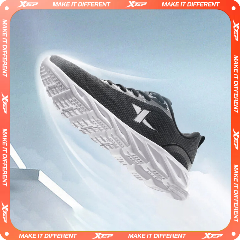 Мужские кроссовки Xtep, лето 2021, легкая мужская спортивная обувь, амортизирующие беговые дышащие кроссовки 879219110037