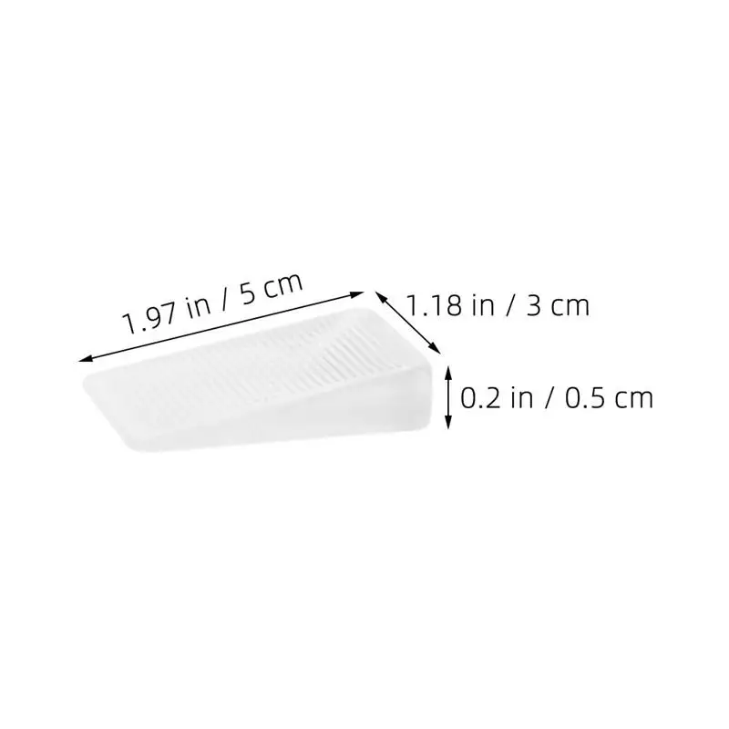 4pcs Leveling Wedges Furniture Table Shims Multi-Purpose Shims For Home Improvement Furniture Leveling Wedges Shims DIY Supplies