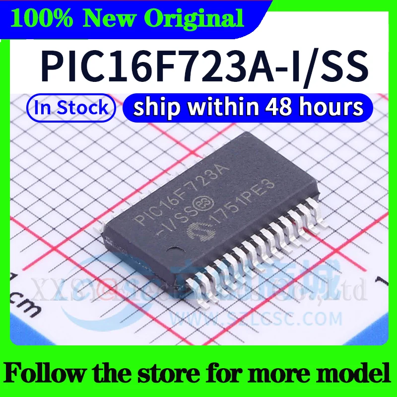 PIC16F1938-I/SS PIC16F876A-I/SS PIC16F873A-I/SS PIC16F723A-I/SS PIC16F722A-I/SS PIC16F18855-I/SS Alta calidad Nuevo