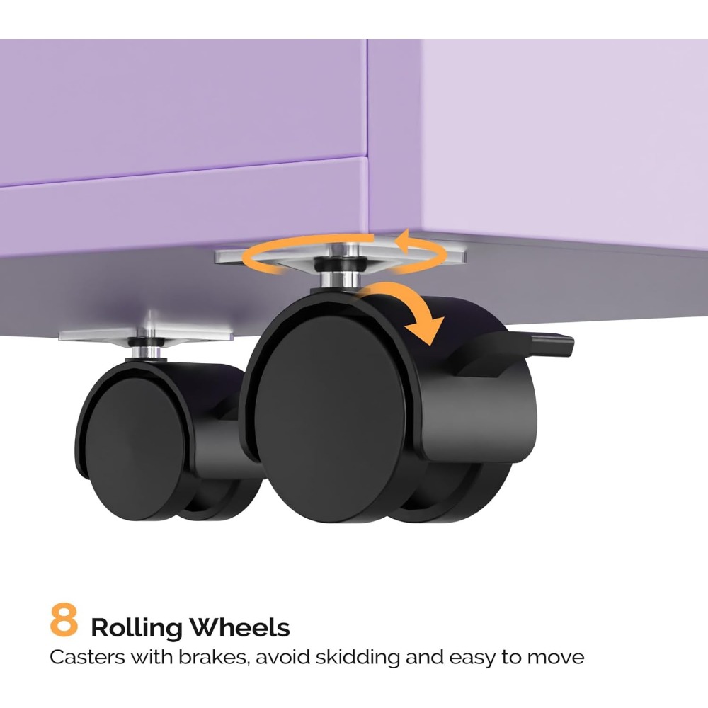 Manicure Table Nail Desk for Nail Tech, Nails Table Station w/Electric Dust Collector,Makeup Storage for Salon Acetone Resistant