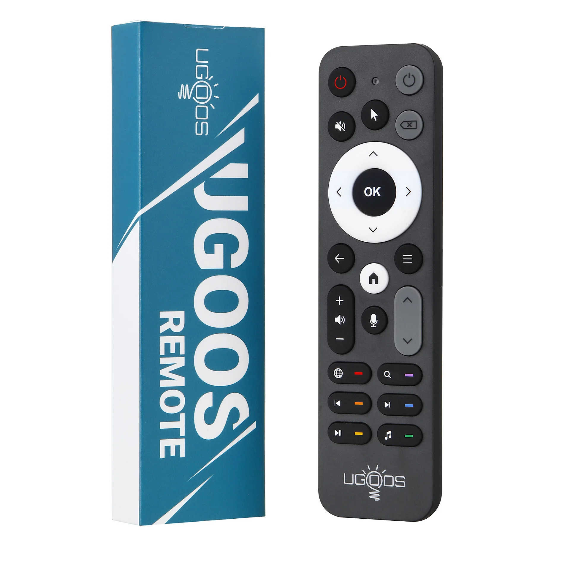 Original UGOOS UR02 BT Remote Control Replacement for Ugoos TOX1 TOX3 TOX4 AM8 PRO AM6B PLUS X4 X4Q Cube Pro Extra TV Box