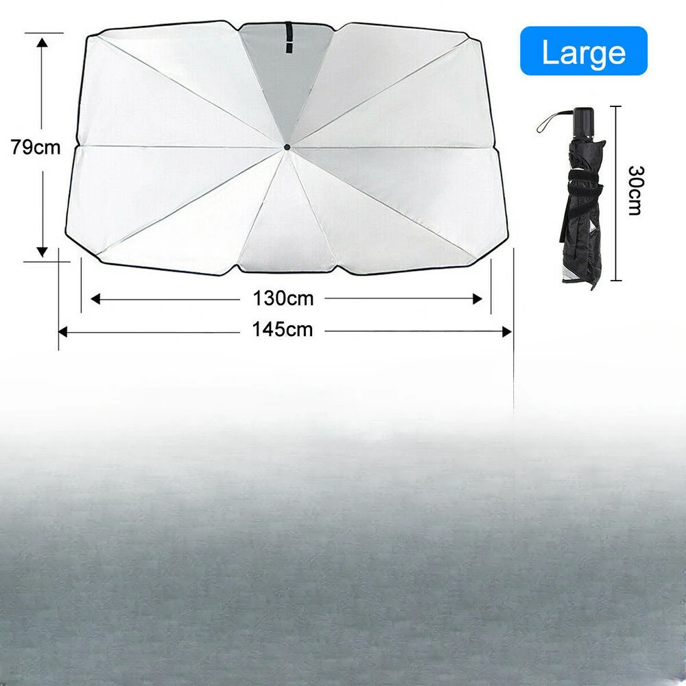 รถ Sun Shade Protector Parasol Auto ม่านบังแดดหน้าต่างด้านหน้ารถ Sun Protector ภายในกระจกอุปกรณ์ป้องกัน
