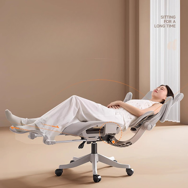 Компьютерный тканевый стул, складной розовый игровой стул с колесами, странная мебель, стулья для маникюрного салона, офисный шкив Sihoo Miravia, предложения