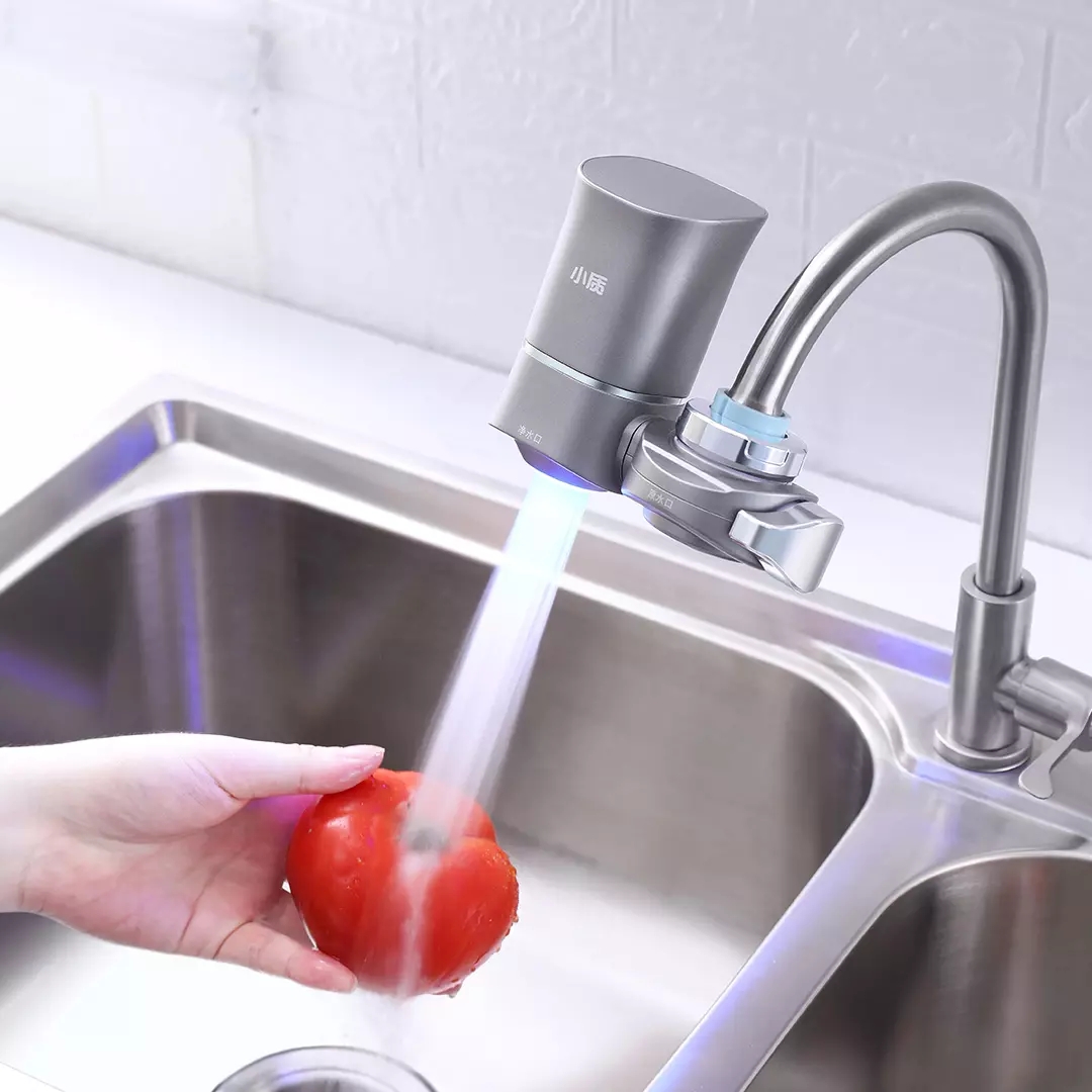 New Youpin Water-power Sterilization Faucet Water Purifier Ultraviolet Deep Sterilization 6-stage Fine Filtration