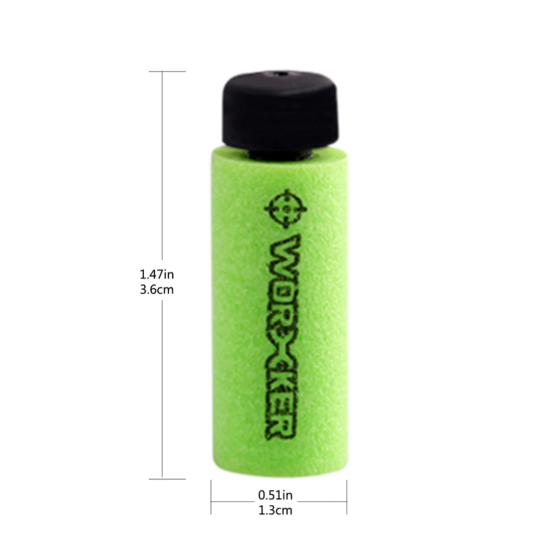 50Pcs Worker Second Gerneration Short Bullet Only for Worker Modified for Nerf N-strike Elite Series Changed by Short Bullet