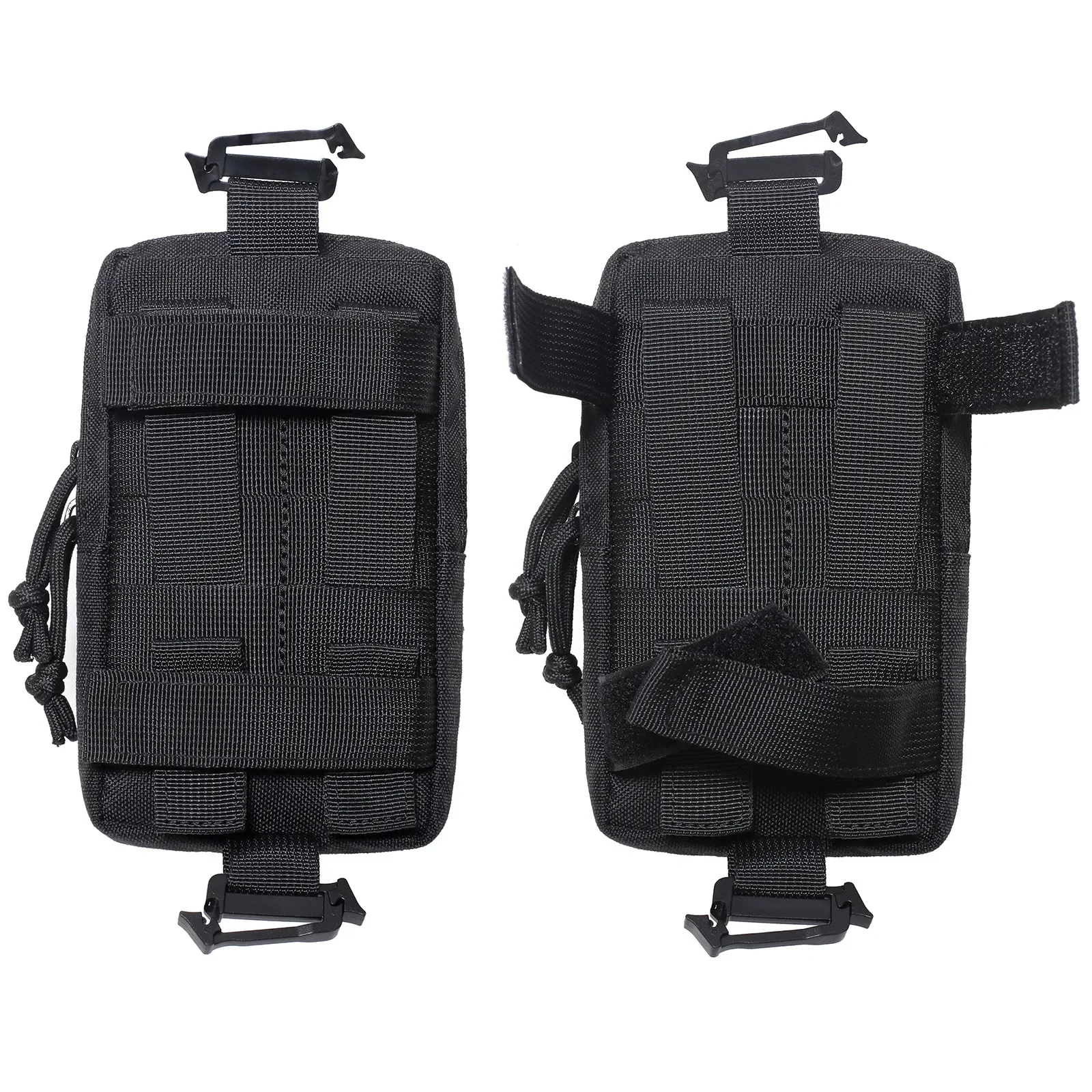 Molle バックパックストラップバッグ電話ホルダーアウトドアスポーツランニングキャンプハイキング狩猟アクセサリーオーガナイザー EDC ツールウエストポーチ