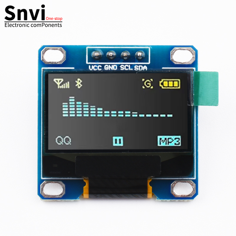 Módulo de pantalla OLED blanco serie oled IIC de 0,96 pulgadas 128X64 I2C SSD1306 12864 placa de pantalla LCD para Arduino