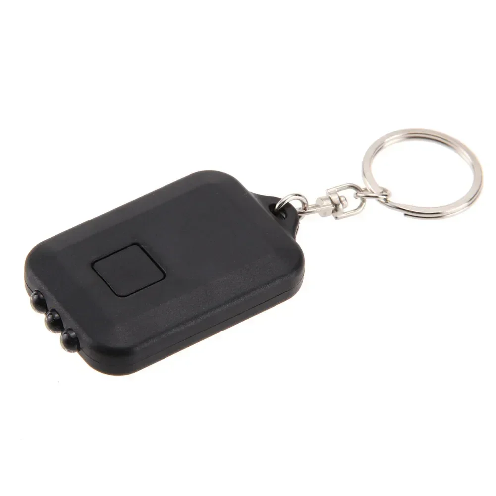 Mini Solar Charging LED Keychain Flashlight Outdoor Emergency Torch Small Torch Camping Flashlight Keyring Flashlights