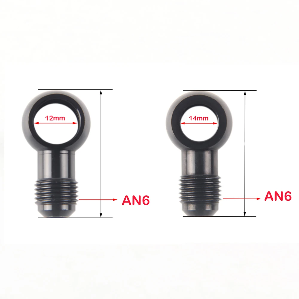 ボルト油圧クラッチネジ M12 × 1.5 M14 × 1.5 アルミバンジョー継手アウトレットバンジョーオス an4 an6 an8 継手アダプタ 12 ミリメートル 14 ミリメートル