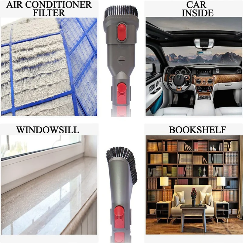 Replacement Attachments Compatible For Dyson V7 V8 V10 V11 V15 Gen5 - Vacuum Accessories For Home & Car Cleaning