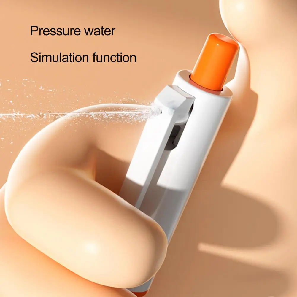Parent-approved Water Toy Pen Water Spray Pen Back to School Gift 2 1 Funny Prank Retractable Toy Stress Relief Kids Pen