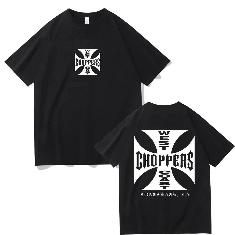 Summer Fashion T Shirt Women Men West Coast Choppers Print T-Shirt Casual Short Sleeve O-Neck Tshirt Vintage Clothing Tee