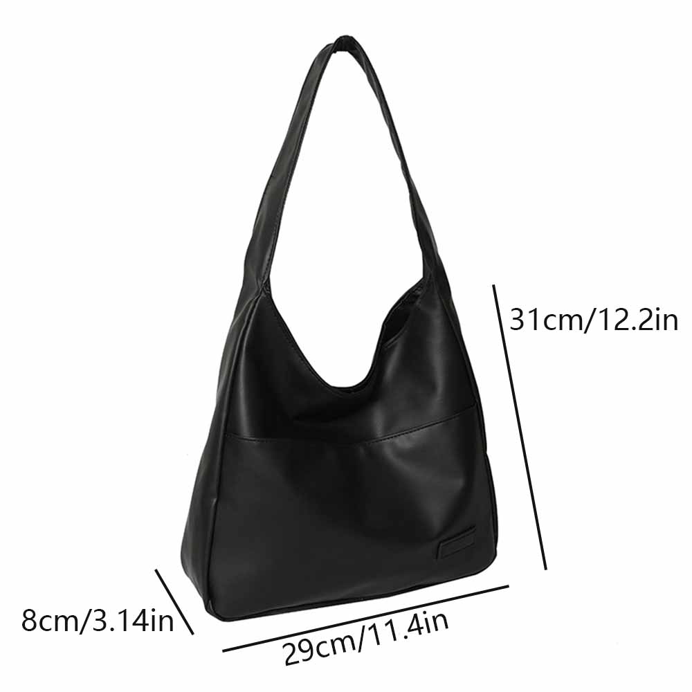 Bolso de hombro Retro a la moda y minimalista, bolso de mano de gran capacidad, tendencia informal para viajes, zmt